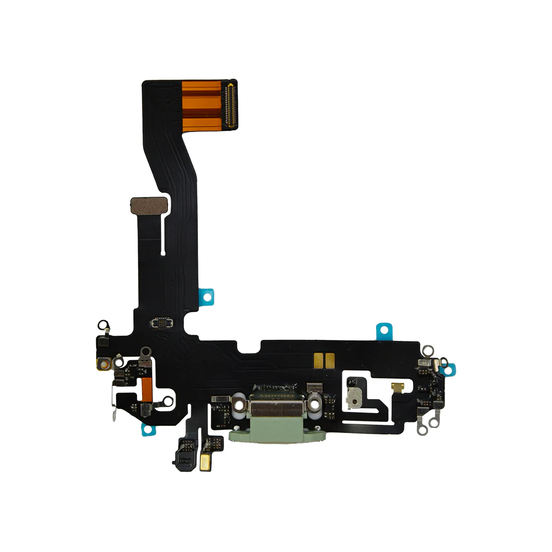 Genuine Apple iPhone 12 - 12 Pro Charging Port Connector Flex Cable Green Replacement Genuine Apple iPhone 12 / 12 Pro Charging Port Connector Flex Cable Green Replacement