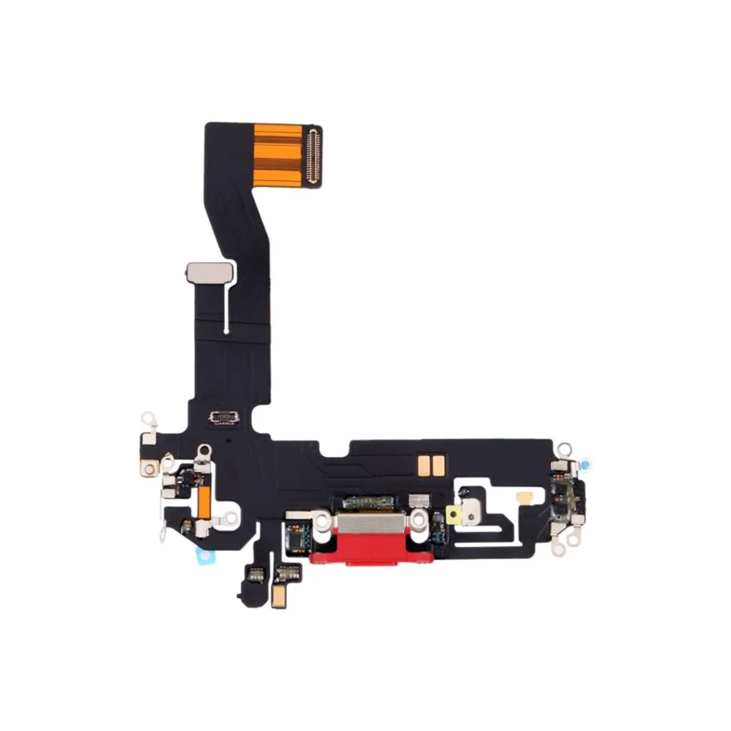 Genuine Apple iPhone 12 Mini Charging Port Flex Cable Connector Red Replacement