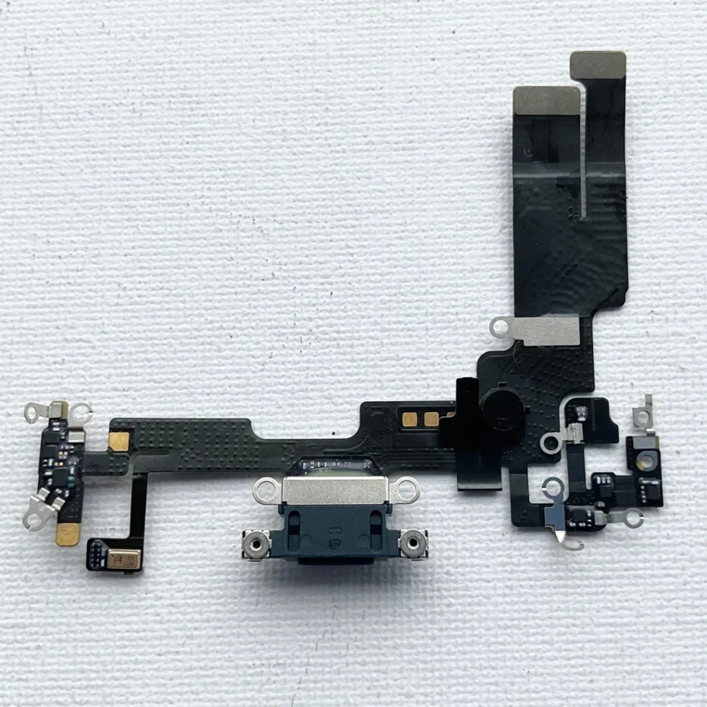 Genuine Apple iPhone 14 Charging Port Flex Cable Replacement Dark Blue UK