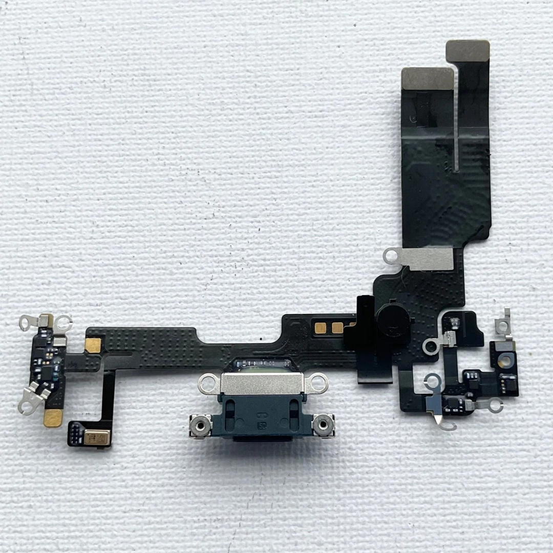 Genuine Apple iPhone 14 Charging Port Flex Cable Replacement Dark Blue UK Genuine Apple iPhone 14 Charging Port Flex Cable Replacement Dark Blue UK