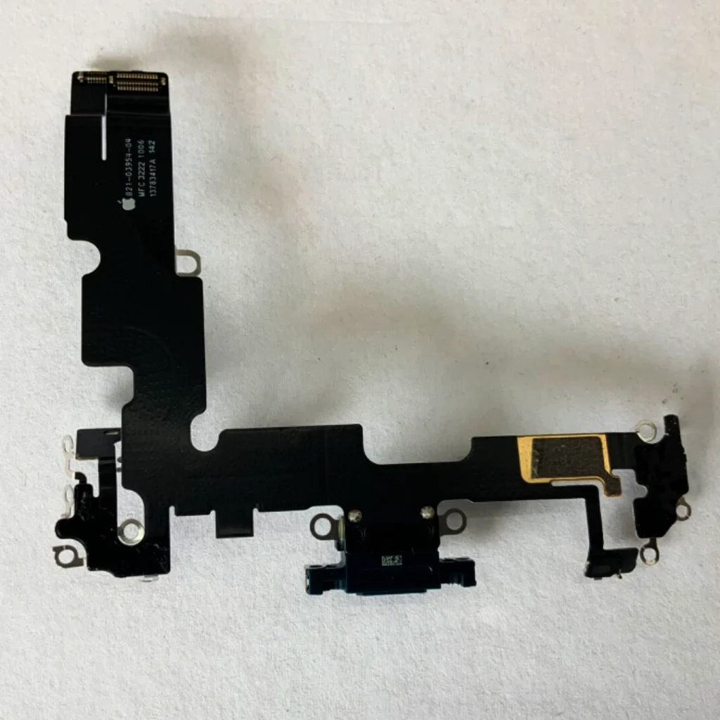 Genuine Apple iPhone 14 Plus Charging Port Flex Cable Connector Black Replacement UK
