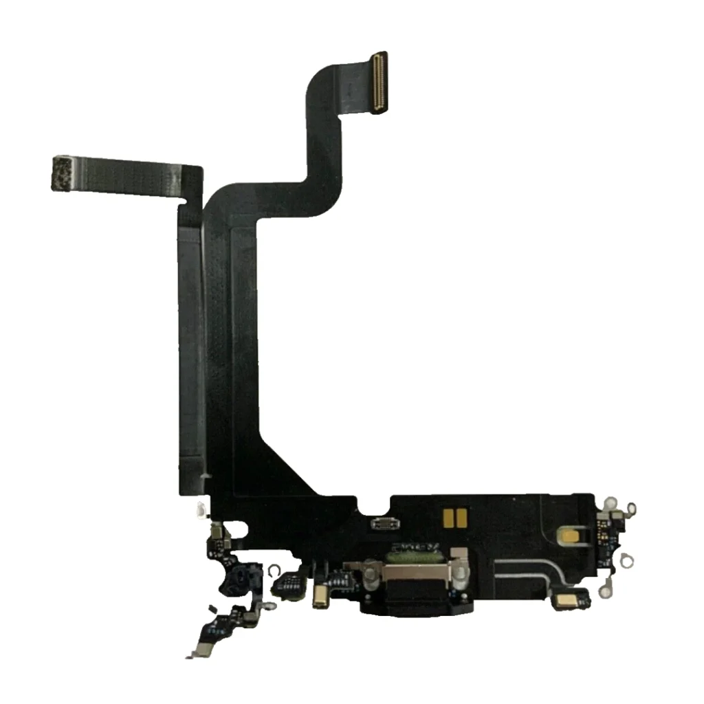 Genuine Apple iPhone 14 Pro Max Charging Port Flex Cable Connector Black Replacement UK